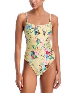 ���W�����X ���f�B�[�X ���� �㉺�Z�b�g L'AGENCE Remi Butterflies One Piece Swimsuit Multi �}���`�J���[