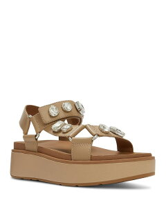 �t�B�b�g�t���b�v ���f�B�[�X �V���[�Y �T���_�� �v���b�g�t�H�[�� ���U�[ FitFlop Women's GEN-FF Max Ultra Leather Platform Sandals Cappuccino