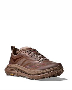 �z�J�I�l�I�l ���f�B�[�X �V���[�Y �X�j�[�J�[ HOKA Women's Mafate Speed 4 Lite Running Sneakers Date Syrup/Date Sugar