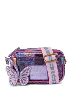 �J�[�g�W�F�C�K�[�����h�� ���f�B�[�X �o�b�O KURT GEIGER LONDON Southbank Small Vinyl Camera Bag Light Purple/Pastel Pink �s���N