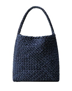 �i�Q�f�B ���f�B�[�X �o�b�O NAGHEDI Nomad Medium Double Weave Hobo Bag Indigo �C���f�B�S