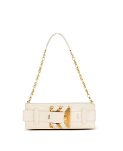 �o���}�� ���f�B�[�X �o�b�O Balmain Anthem Lambskin and Enamel Clutch Beige �x�[�W��
