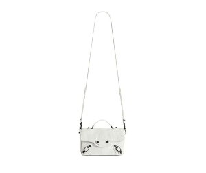 �o�����V�A�K ���f�B�[�X �o�b�O Balenciaga Le City Flap Bag Nanoptic White �z���C�g