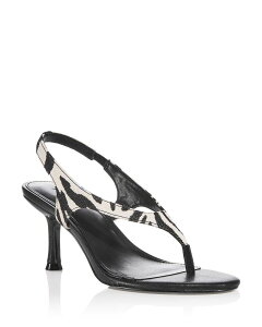 �A�N�A ���f�B�[�X �V���[�Y �T���_�� �A�j�}���� �v�����g AQUA Women's Dananimal Printhong Sandals - Exclusive Zebra �A�j�}��