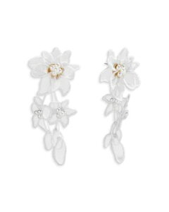 �o�E�u���o�[ ���f�B�[�X �A�N�Z�T���[ �s�A�X�E�C�������O �t�����[�� �t�����[ BAUBLEBAR Elsie Floral Earrings One-Size