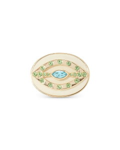 ���C�~�[ �u���b�N ���f�B�[�X �A�N�Z�T���[ �����O Ramy Brook Saruti Crystal Evil Eye Cocktail Ring No Color