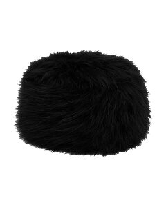 �A�p���X ���f�B�[�X �A�N�Z�T���[ �X�q Apparis Margot Sable Faux Fur Pillbox Hat Noir
