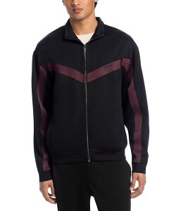�t���[�S �����Y �A�E�^�[ �W���P�b�g�E�u���]�� �����b�N�X�t�B�b�g HUGO Darti Relaxed Fitrack Jacket Black �u���b�N