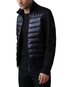 �}�b�J�[�W�� �����Y �A�E�^�[ �W���P�b�g�E�u���]�� �_�E�� Mackage Collin-R Nano Down Mixed Media Bomber Jacket Black �u���b�N