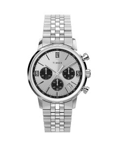 �^�C���b�N�X ���f�B�[�X �A�N�Z�T���[ �r���v Timex Marlin Chronograph 40mm Silver �V���o�[