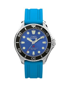 �^�C���b�N�X ���f�B�[�X �A�N�Z�T���[ �r���v Timex Deepwater Meridian 200 HNBRubber Strap Watch 38mm Blue �u���[