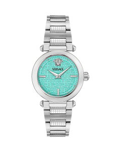 ���F���T�[�` ���f�B�[�X �A�N�Z�T���[ �r���v Versace Greek Bracelet Watch 35mm Stainlessteel