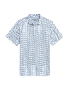 ���@�C�����[�h���@�C���Y �����Y �g�b�v�X �V���c ���M�����[�t�B�b�g Vineyard Vinesankaty Regular Fit Polo Shirt Micro Barracuda
