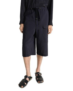 �����[�� �����Y �{�g���X �n�[�t�p���c�E�V���[�c �V���[�g�p���c Lemaire Cargo Easy Shortsquid Ink
