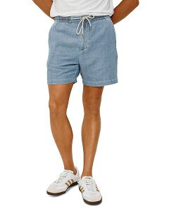 ���C���Y �����Y �{�g���X �n�[�t�p���c�E�V���[�c �V���[�g�p���c Rails Archer 6 Drawstring Shorts Medium Wash Indigo �C���f�B�S