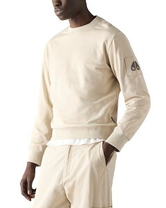 ���[�X�i�b�N�� �����Y �A�E�^�[ �p�[�J�[�E�X�E�F�b�g �N���[�l�b�N �V���c Moose Knuckles Hartsfield Crewneck Sweatshirt Alabaster