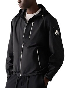 ���[�X�i�b�N�� �����Y �A�E�^�[ �W���P�b�g�E�u���]�� �t�[�f�b�h�W���P�b�g Moose Knuckles Charlesbourg Hooded Jacket Black �u���b�N