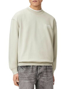 �I�[���Z�C���c �����Y �A�E�^�[ �p�[�J�[�E�X�E�F�b�g �N���[�l�b�N �V���c ALLSAINTS Dreamer Crewneck Sweatshirt Powdered Green �O���[��