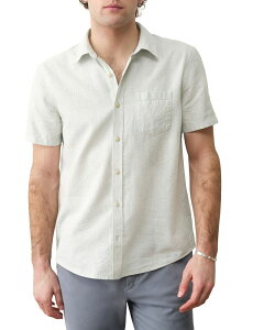 �}���[�� ���C���[ �����Y �g�b�v�X �V���c ���l�� Marine Layer Better Than Linen Pocket Shirt Iceberg Stripe �X�g���C�v