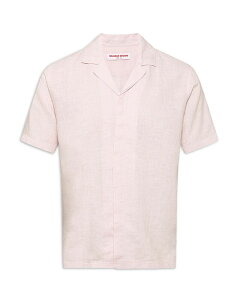 �I�[���o�[ �u���E�� �����Y �g�b�v�X �V���c Orlebar Brown Maitan II Shirt Macaron Pink �s���N