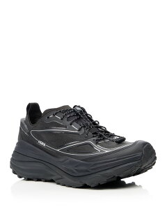 �z�J�I�l�I�l �����Y �V���[�Y �X�j�[�J�[ HOKA Men'stinsone7 Sneakers Black/Silver �u���b�N