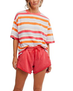 �t���[�s�[�v�� ���f�B�[�X �{�g���X �n�[�t�p���c�E�V���[�c �V���[�g�p���c Free People Knockout Shorts Grapefruit
