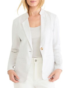 �j�b�N�v���X�]�[�C ���f�B�[�X �A�E�^�[ �W���P�b�g�E�u���]�� �u���U�[ NIC+ZOE Stretch Eva Blazer Silver Wisp �V���o�[