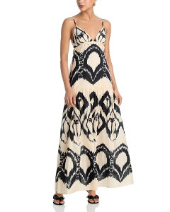 �W���A���i�I�b�e�B ���f�B�[�X �g�b�v�X �����s�[�X �}�L�V Johanna Ortizea Palmaxi Dress Ecru Black �G�N����