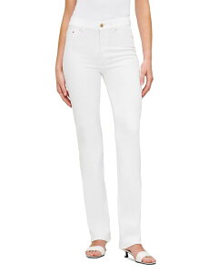 �f�B�[�G�� 1961 ���f�B�[�X �{�g���X �f�j���p���c �W�[���Y DL1961 Halle Straight High Rise Instasculpt Jeans White �z���C�g