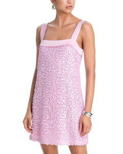 �V���J�C ���f�B�[�X �g�b�v�X �����s�[�X �~�j SIMKHAI Davina Embellished Mini Dress Daisy