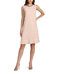 �}�b�N�_�K�� ���f�B�[�X �g�b�v�X �����s�[�X �~�j �m�[�X���[�u Mac Duggal Beaded Sleevelesshift Mini Dress Blush Multi �u���b�V��