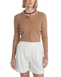 �|�C���g ���f�B�[�X �A�E�^�[ �J�[�f�B�K�� Point Fitted Cardigan Iced Coffee �R�[�q�[
