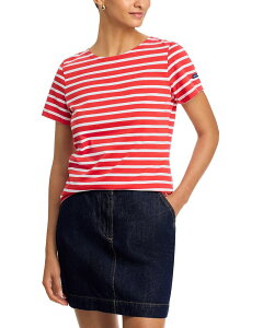�Z�C���g�W�F�[���X ���f�B�[�X �g�b�v�X T�V���c Saint James Etrille II Striped Tee Pigment/Neige �X�g���C�v