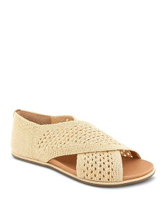 �P�l�X�R�[�� ���f�B�[�X �V���[�Y �T���_�� Gentle Souls by Kenneth Cole Women's Lainey Slip On Crisscrossandals Natural Knit