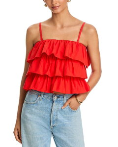 �t�����`�R�l�N�V���� ���f�B�[�X �g�b�v�X �V���c FRENCH CONNECTION Aimee Top Candied Apple