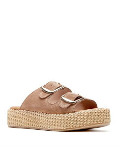 ���J�i�f�B�A�� ���f�B�[�X �V���[�Y �T���_�� La Canadienne Women'shea Espadrille Sandals Tobacco