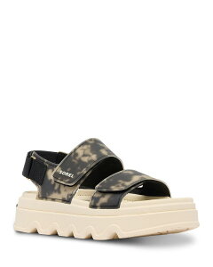 �\���� ���f�B�[�X �V���[�Y �T���_�� Sorel Women's Kinetic Sunchase Sandals Black/Chalk �`���[�N