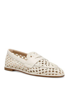 �X�`���A�[�g ���C�c�}�� ���f�B�[�X �V���[�Y �X���b�|���E���[�t�@�[ Stuart Weitzman Women'spencer Woven Loafers Cream �N���[��