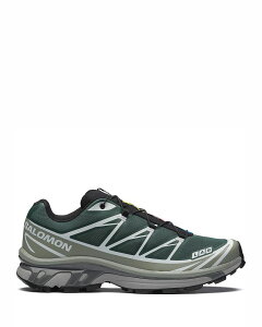 �T������ ���f�B�[�X �V���[�Y �X�j�[�J�[ Salomon UnisexT-6 Running Sneakers Bistro Green/Green Milieu �O���[��