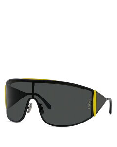 ���G�x ���f�B�[�X �A�N�Z�T���[ �T���O���X�E�A�C�E�F�A Loewe Signature Mask Sunglasses 138mm Black/Grey �u���b�N
