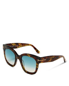 �g���E�t�H�[�h ���f�B�[�X �A�N�Z�T���[ �T���O���X�E�A�C�E�F�A Tom Ford Beatrix Square Sunglasses 52mm Tortoise