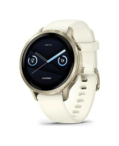 �K�[�~�� �����Y �A�N�Z�T���[ �r���v Garmin Venu 4 Smartwatch 41mm Bone Silicone Band