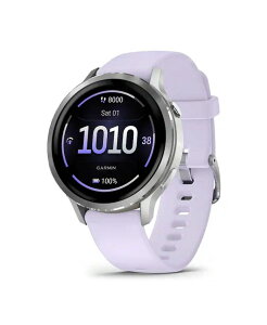 �K�[�~�� �����Y �A�N�Z�T���[ �r���v Garmin Venu 4 Smartwatch 41mm Periwinkle Silicone Band