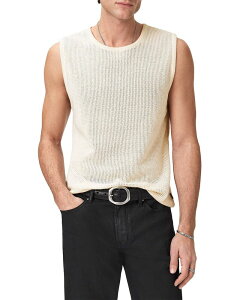 �W�����o���x�C�g�X �����Y �g�b�v�X �^���N�g�b�v �Z�[�^�[ John Varvatos Beaumont Sweater Tank Top Salt
