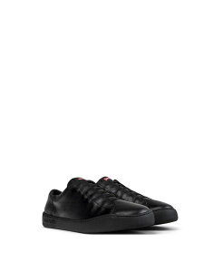 �J���y�[�� �����Y �V���[�Y �X�j�[�J�[ ���U�[ Camper Men's Peu Touring Leather Sneakers Black �u���b�N