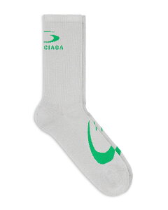 �o�����V�A�K �����Y �A���_�[�E�F�A �C�� Balenciaga Loop Sports Icon Socks Grey/Green �O���[