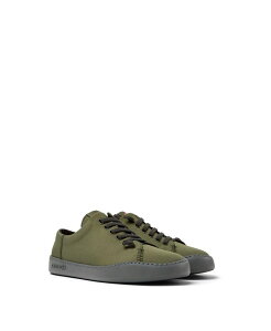 �J���y�[�� �����Y �V���[�Y �X�j�[�J�[ Camper Men's Peu Touring Textile Sneakers Green �O���[��