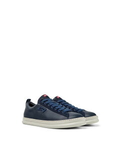 �J���y�[�� �����Y �V���[�Y �X�j�[�J�[ ���U�[ Camper Men's Runner Four Leather Sneakers Blue �u���[