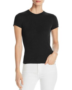 �Z�I���[ ���f�B�[�X �g�b�v�X T�V���c Theory Apex Tiny Tee Black �u���b�N