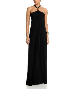 ���C�~�[ �u���b�N ���f�B�[�X �g�b�v�X �����s�[�X �z���^�[ Ramy Brook Meredithalter Neck Gown Black �u���b�N